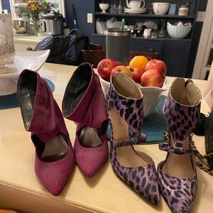 Gorgeous purple shoes